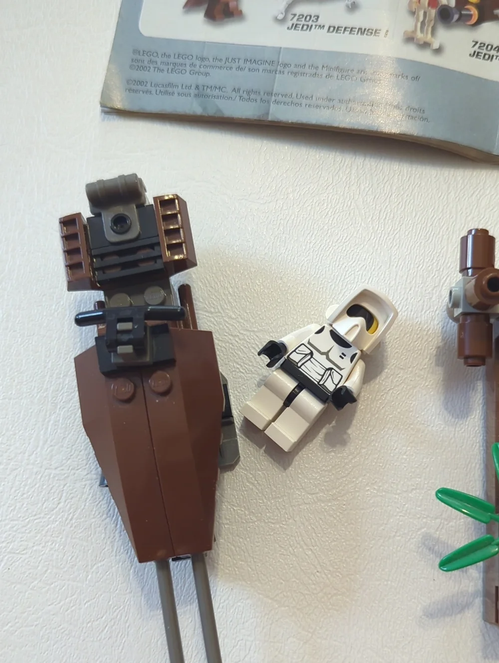 Vintage Star Wars Lego Set 7139 Ewok Attack Complete Minifigures Stormtroopers